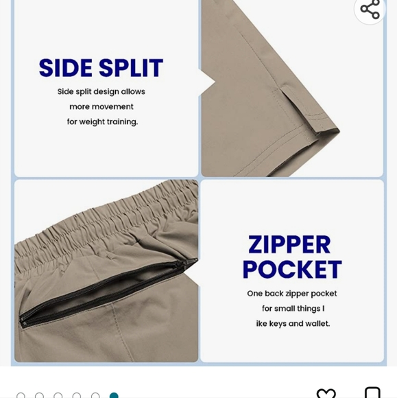 2-pack of men's shorts - Picture 4 of 5